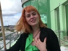 素人, 美女, ブロンド, フェラチオ, ドイツ人, ハードコア, 自然山雀, 赤毛