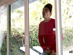 素人, デカチン, デカパイ, ブロンド, フェラチオ, 巨乳な, ハードコア, 現実