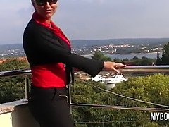 お尻, デカパイ, 茶髪の, エロ熟女, 淫乱熟女, 母, 自然山雀, オマンコ