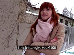 Spermaladung, Deutsch, Hd, Geld, Im freien, Pov, Realität, Rotschopf
