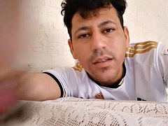 Verga grande, Corrida, Corridas faciales, Gay, Peludo, Al aire libre, Zapatos, Solo