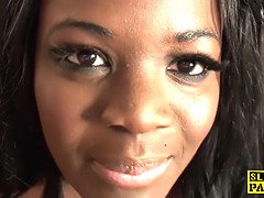 Black busty brit assfucked and dominated