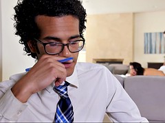 angela white gets pounded and her husband is none the wiser