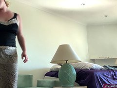 Leie, Amerikanisch, Blondine, Selbstgemacht, Milf, Zierlich, Muschi, Realität