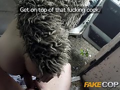 Tetas grandes, Rubia, Mamada, Corridas, Enorme, Policía, Público, Realidad