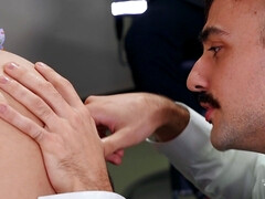 アナル, お尻, 舐める尻, デカパイ, フェラチオ, 開帳, ヒール, ショートヘア