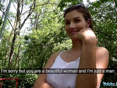 Public agent cheating girlfriend jenifer jane has hot facial cumshot