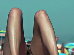 Amateur, Playa, Al aire libre, Público, Voyeur