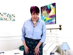 Britisch, Nahaufnahme, Fingern, Hd, Reif, Milf, Mutti, Strümpfe