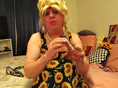 Leie, In den arsch, Crossdresser, Weibliche domination, Schwul, Hardcore, Reif