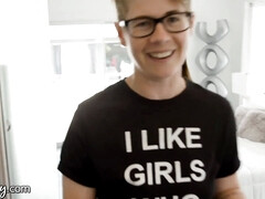 Rubia, Rostro sentado, Besar, Lesbiana, Lencería, Realidad, Latex, Sexo soft