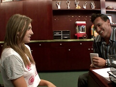 ベビーシッター, デカパイ, フェラチオ, イく瞬間, チン, オフィス, ティーン, オッパイの