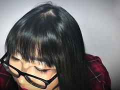 Asiatisch, Blasen, Braunhaarige, Fetisch