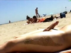 Strand, Vollbusig, Süss, Kehlenfick, Orgasmus, Öffentlich, Muschi, Titten