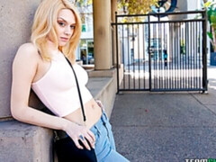 素人, ブロンド, フェラチオ, 軟体, 毛深い, 異人種間, ティーン, オッパイの