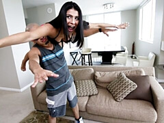 Miya Stone's cowgirl action by Exxxtra Small