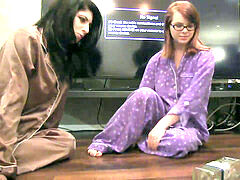 グループ, キス, レズビアン, パーティ, タトゥー, ティーン, 三人, おもちゃ