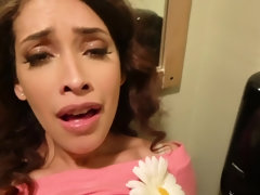 Badkamer, Grote mammen, Bruinharig, Sperma shot, Hondjeshouding, Geld, Gezichtspunt, Openbaar