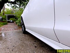 デカパイ, Hd, レズビアン, なめる, 熟年, 淫乱熟女, オマンコ, おもちゃ