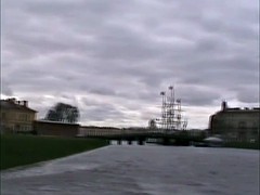 素人, 露出狂, アウトドア, 公共, ロシア人