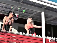 Enthousiasteling, Blond, Bruinharig, Fetisj, Latex, Moeder die ik wil neuken