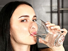 浴室, フェティッシュ, Hd, なめる, 放尿, 一人, オッパイの, おもちゃ