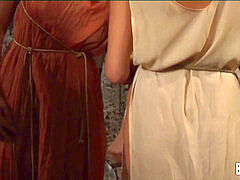 Bondage, Européenne, Lesbienne, Maîtresse, Esclave