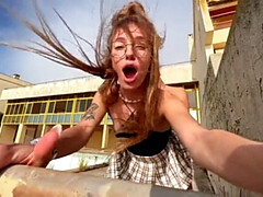 Bunny Rabbits Takes Me to a Stunning Spot and Ends with an Epic Blowjob