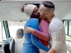 Nana, Grosse bite, Noire, Brunette brune, Noir ébène, Chatte, Rousse roux, Plan cul à trois