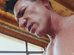 アナル, お尻, デカパイ, イく瞬間, ダブルアナル, 顔射, 自然山雀, 三人