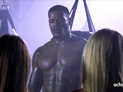 Grosse bite, Gros seins, Noire, Blonde, Queue, Le plan cul à quatre, Groupe, Hd