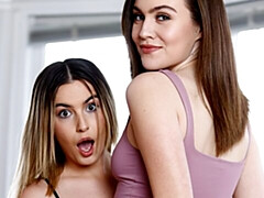 18 ans, Gros cul, Embrassement, Léchez, Chatte, Maigrichonne, Dénudage, Nénés