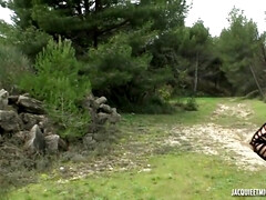 美人, デカチン, デカパイ, ブロンド, イマラチオ, フランス人, アウトドア, タトゥー