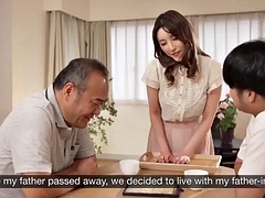 アジア人, フェラチオ, 中出し, 指いじり, 手コキする, 下着, オナニー, 妻