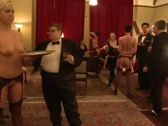 緊縛, デカパイ, フェティッシュ, 開帳, 異人種間, 乳首, お仕置き, ラフ