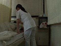 アジア人, フェラチオ, ハードコア, 日本人, 熟年, 淫乱熟女, 看護婦, オッパイの