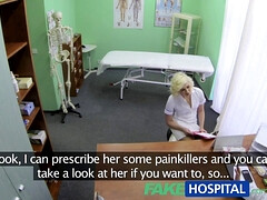 Blond, Rondborstig, Tsjechisch, Fetisj, Hd, Likken, Verpleegster, Kut duiken