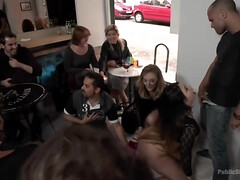 Sadomasochismus, Grosser arsch, Blondine, Spermaladung, Aufs gesicht abspritzen, Gruppe, Milf, Öffentlich