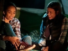 デカパイ, 指いじり, キス, レズビアン, なめる, オナニー, アウトドア, ティーン