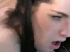 Leie, Tussi, Blasen, Braunhaarige, Hardcore, Lecken, Reif