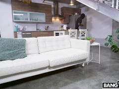 Mamada, Morena, Semen en la boca, Corridas, Monstruo, Montar, Afeitado, Tetas