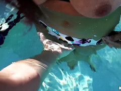 Анальный секс, Жопа, Большие сиськи, Брюнетки, Семяизвержение, Член, От первого лица, Киски