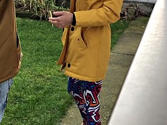 素人, フェラチオ, ハードコア, 公共, 妻