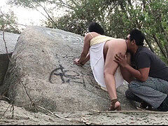 オナニー, アウトドア, 公共, オマンコ