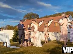変態, 結婚, チェコ, ドレス, Hd, アウトドア, 公共, 結婚式