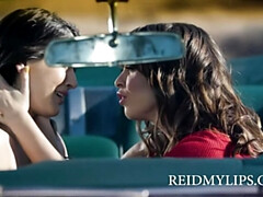 Lesbian Love in the Outdoors: Riley Reid & Abbie Maley #2