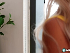 Gros seins, Blonde, Plantureuse, Masturbation, Mère que j'aimerais baiser, Maman, Solo, Nénés