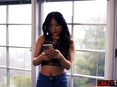 アジア人, デカパイ, フェラチオ, ハードコア, Hd, キス, レズビアン, 淫乱熟女