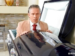 デカ尻, デカパイ, チン, ハードコア, 淫乱熟女, オマンコ, 三人, オッパイの