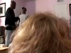 Anal, Verga grande, Estilo perrito, Ébano, Grupo, Hd, Interracial, Maduro